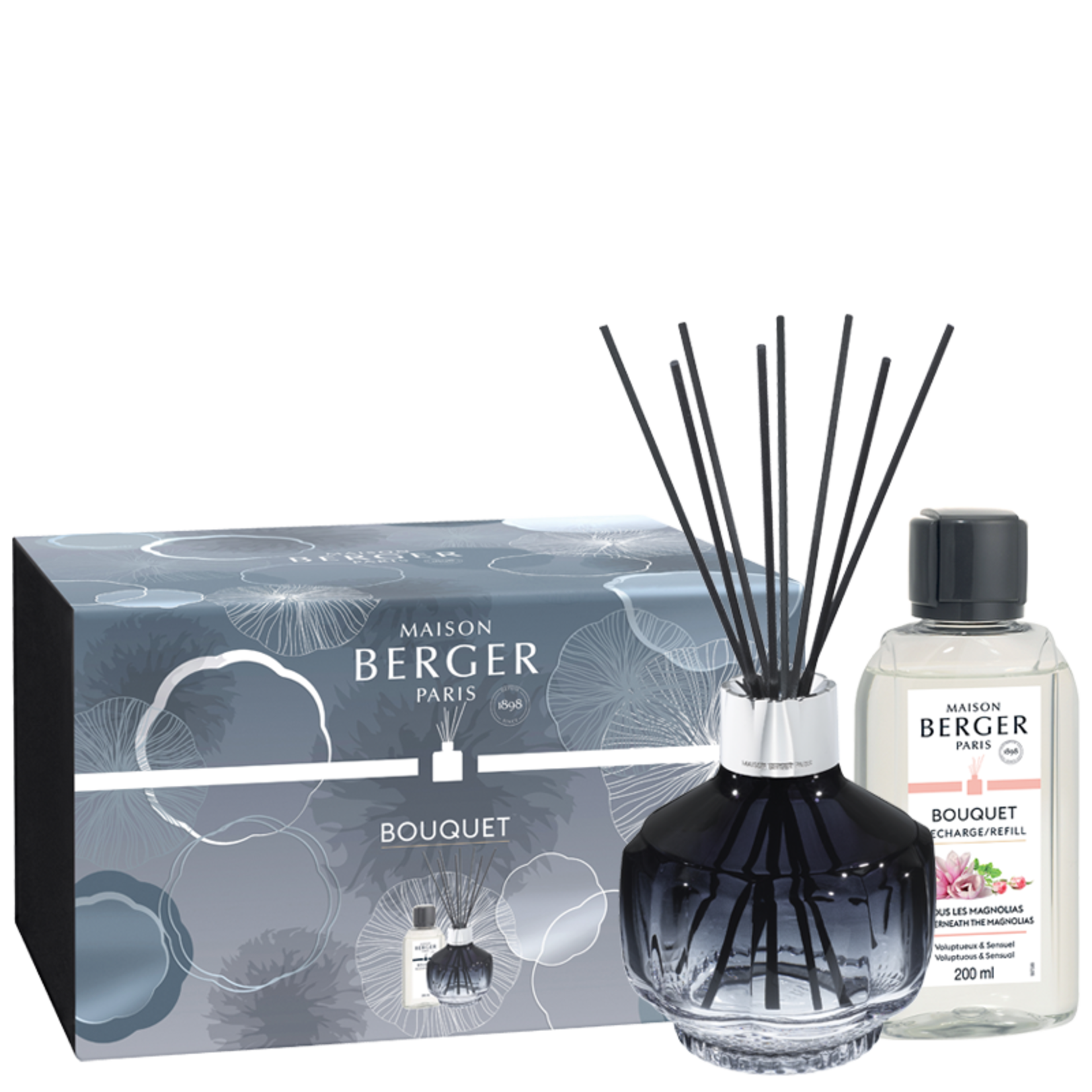 Maison Berger Paris 1898 Bouquet Giftset Maison Berger Bouquet Molecule Bleue Nuit Giftset Maison Berger 6840