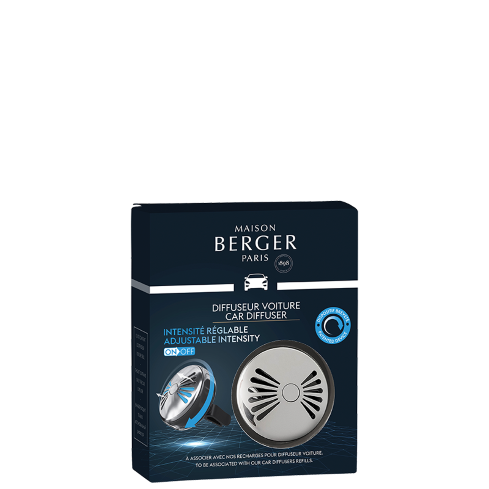 Maison Berger Paris 1898 Autodiffuser tech Flash Maison Berger auto diffuser met regelbare intensiteit Flash Maison Berger 6629