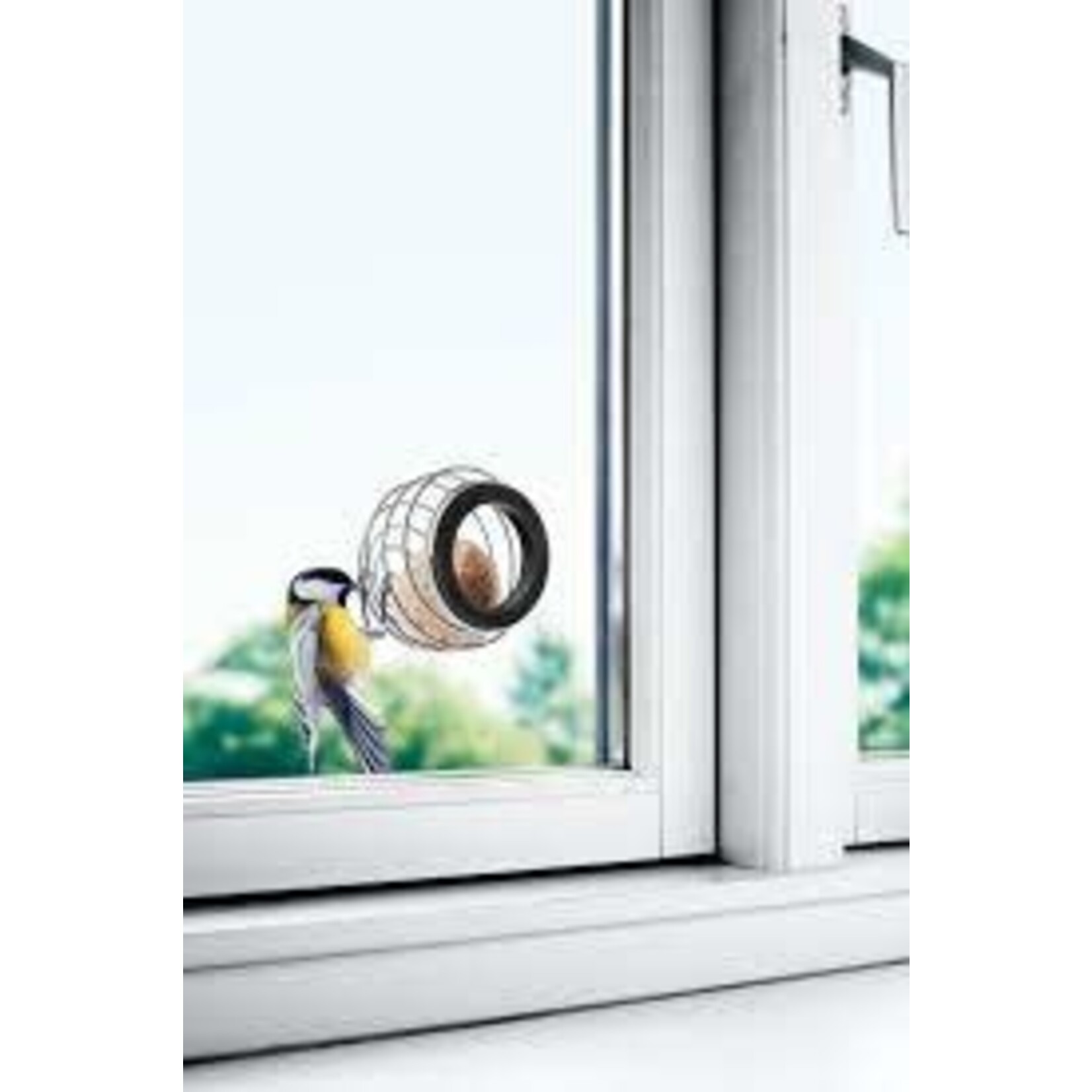 Eva Solo en Eva Trio Vogelvoeder spiraal Window suet bird feeder Eva Solo raam hanger vogel voer bal Eva Solo 571017