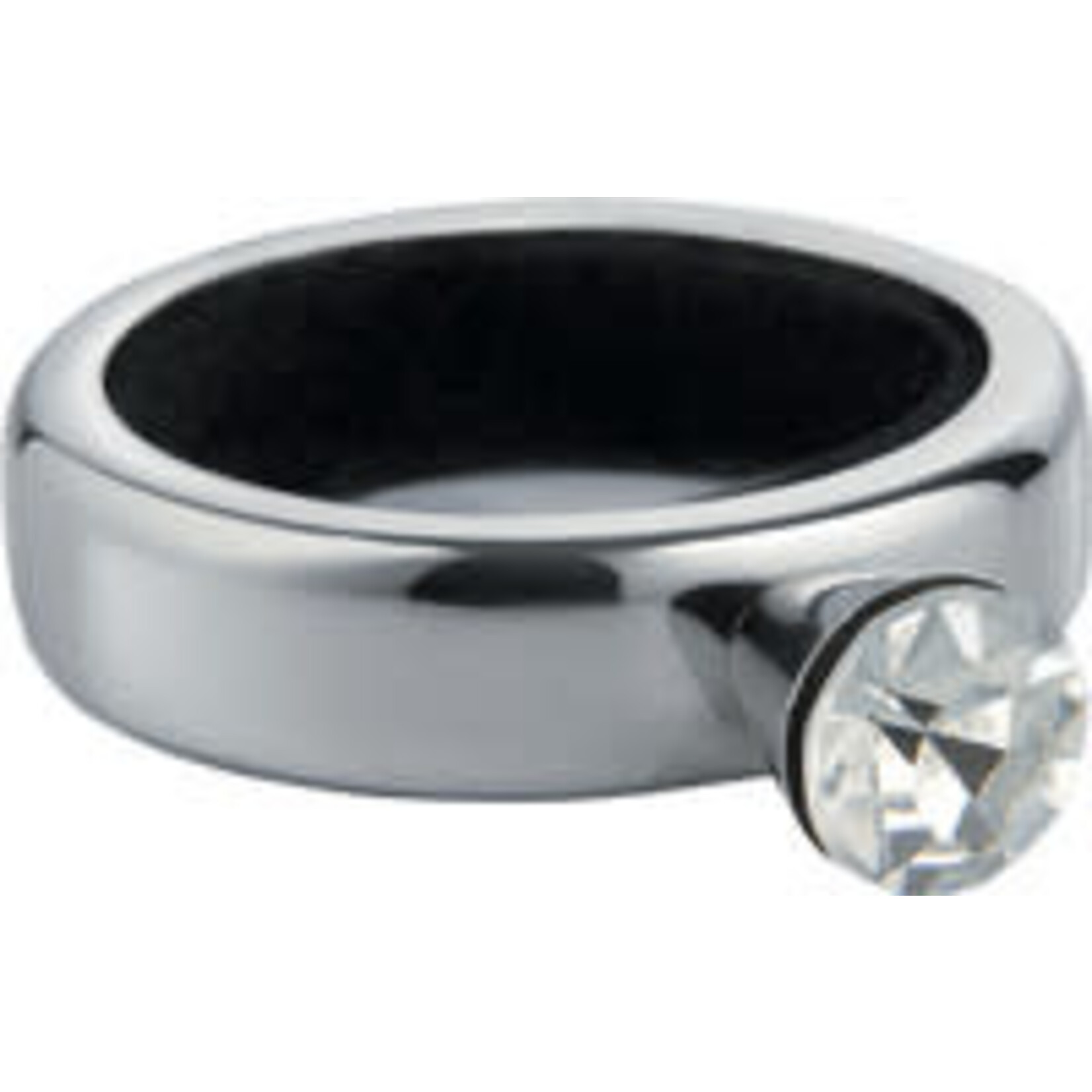 Alessi Wijn druppelvanger Alessi Noè wijndruppel ring met grote steen Alessi Gia11