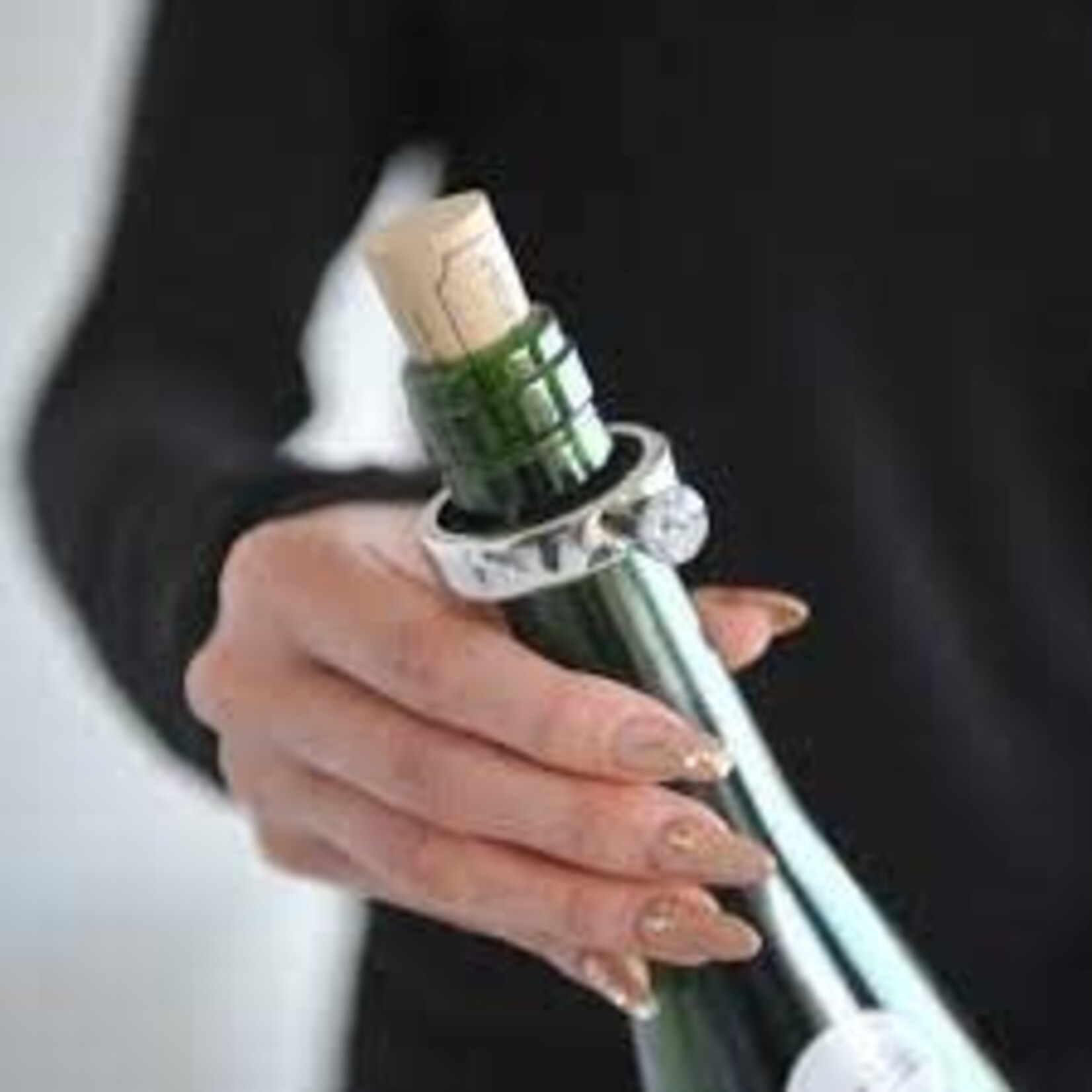 Alessi Wijn druppelvanger Alessi Noè wijndruppel ring met grote steen Alessi Gia11