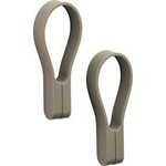 Zone Zone magnetische handdoekhaken taupe set-2 Zone Loop Magnet handdoek lus Zone 27927