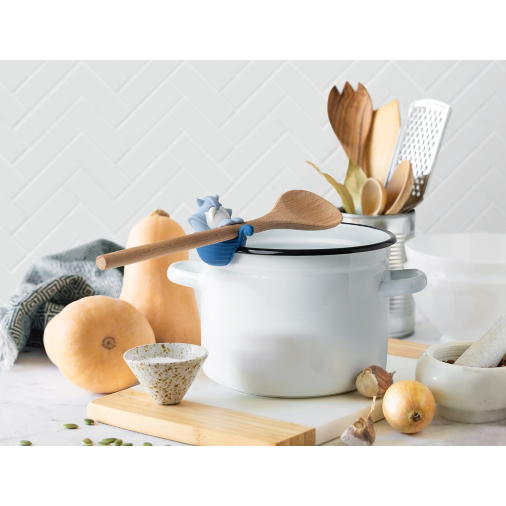 Diverse Merken Bjorn lepelhouder en stoom aflater Ototo Bjorn spoon holder & steam releaser Ototo ot971