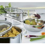 Spring Pannen en meer 5 delige kookpannenset Spring Finesse2+ pannenset met glazen afgietdeksel Spring Finesse2+ Spring 0680800605