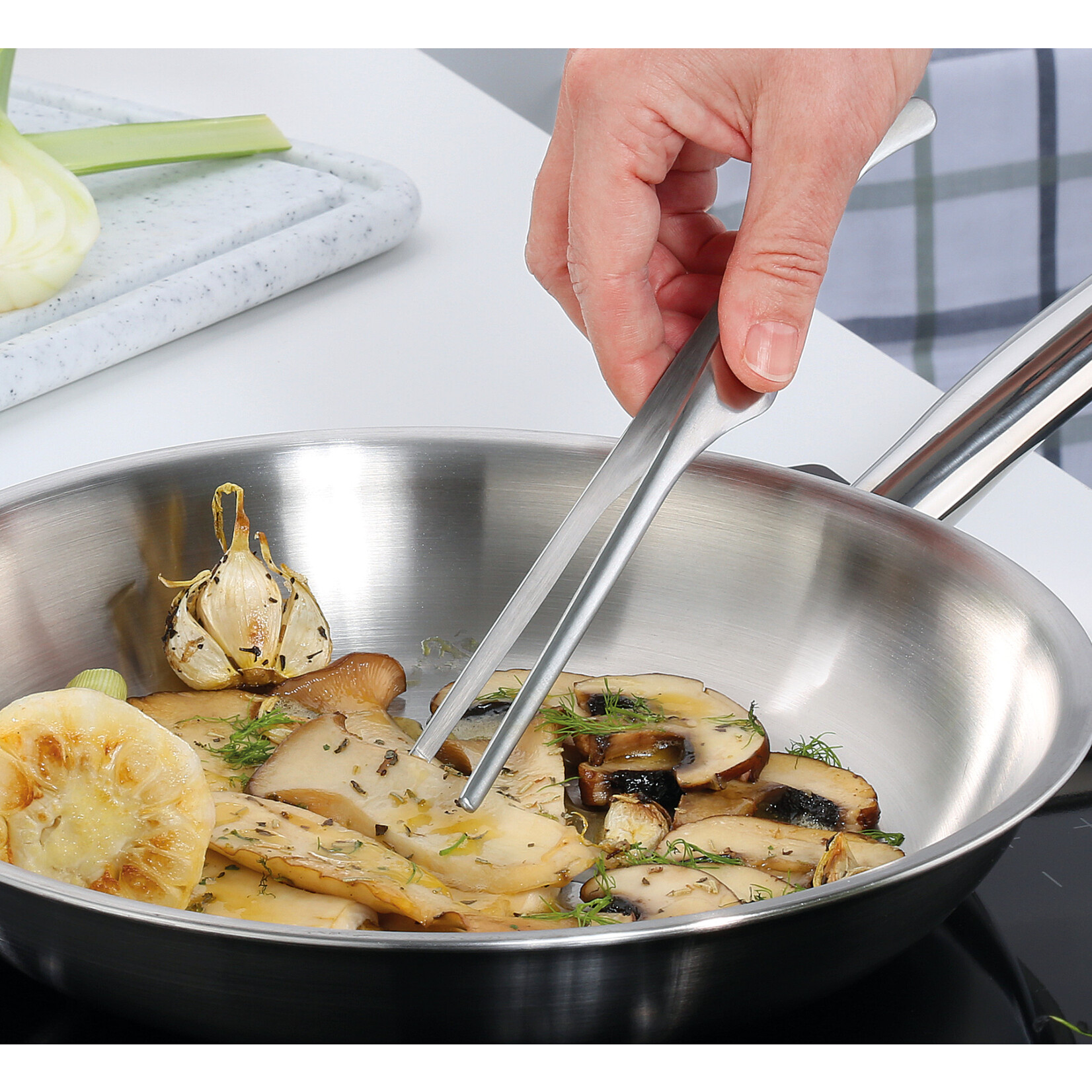 Spring Pannen en meer 22 cm rvs kokspincet precisie pincet Spring pincet tweezers 22 cm Fusion2+ Spring 1816831022