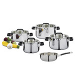 Spring Pannen en meer 5 delige kookpannenset Fusion2+ Spring Fusion2+ pannenset 5 delig Spring 0385850605