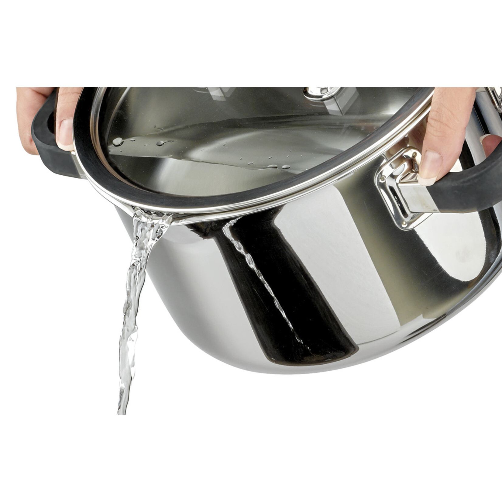 Spring Pannen en meer 24 cm Spring Finesse2+ kookpan laag 24 cm 4700 ml Spring Finesse2+ braadpan 24 cm Spring 0685500624