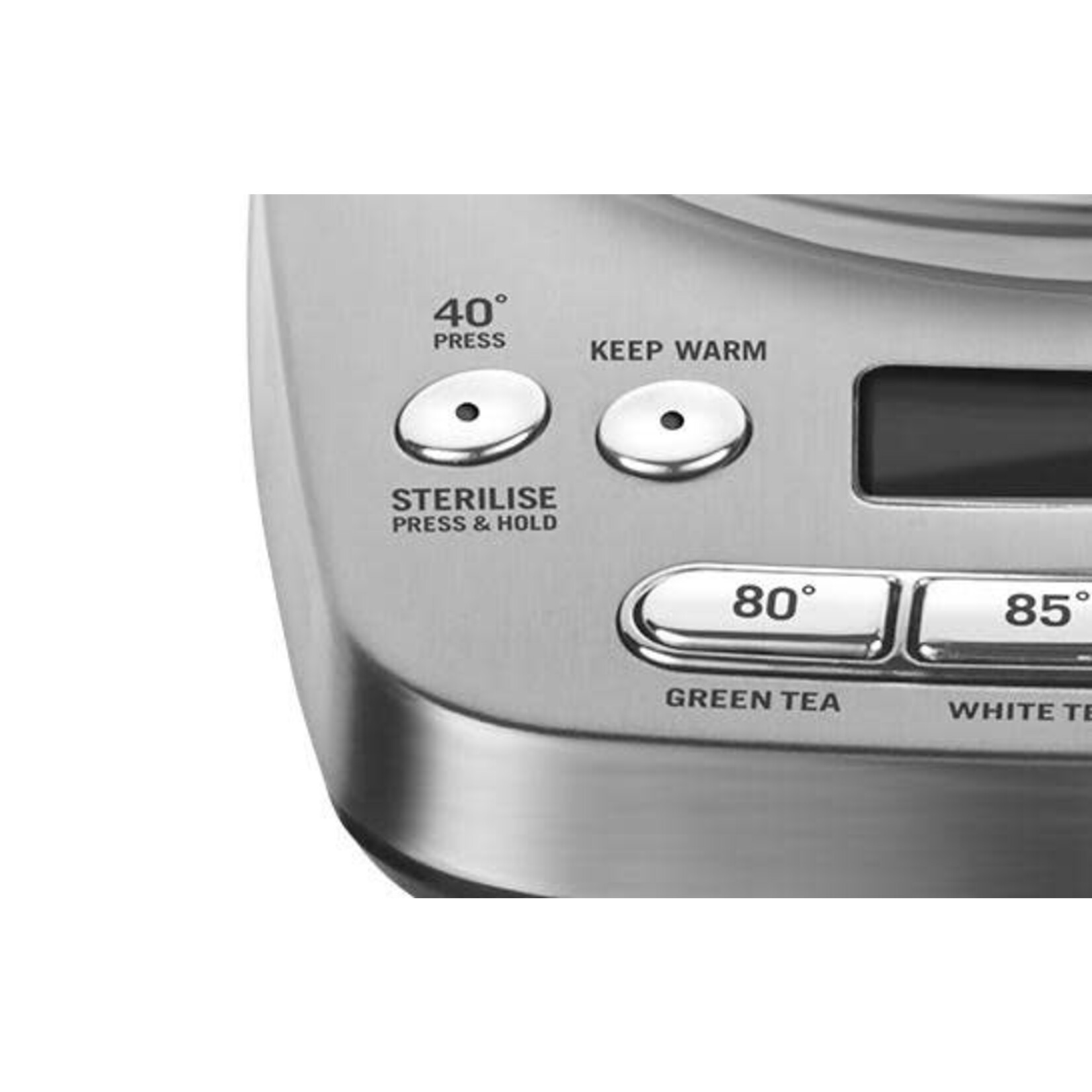 Espressions 1.7 liter Smart silent Kettle rvs Espressions smart waterkoker met 6 temperaturen en warmhouden Espressions EP9650