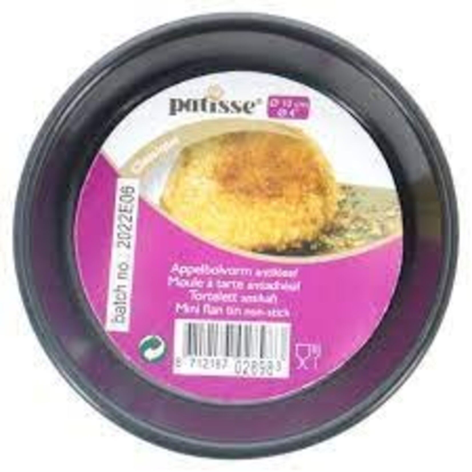 Patisse 10 cm appelbolvorm Patisse Classique appelbolvorm antikleef 10 cm Patisse 2898