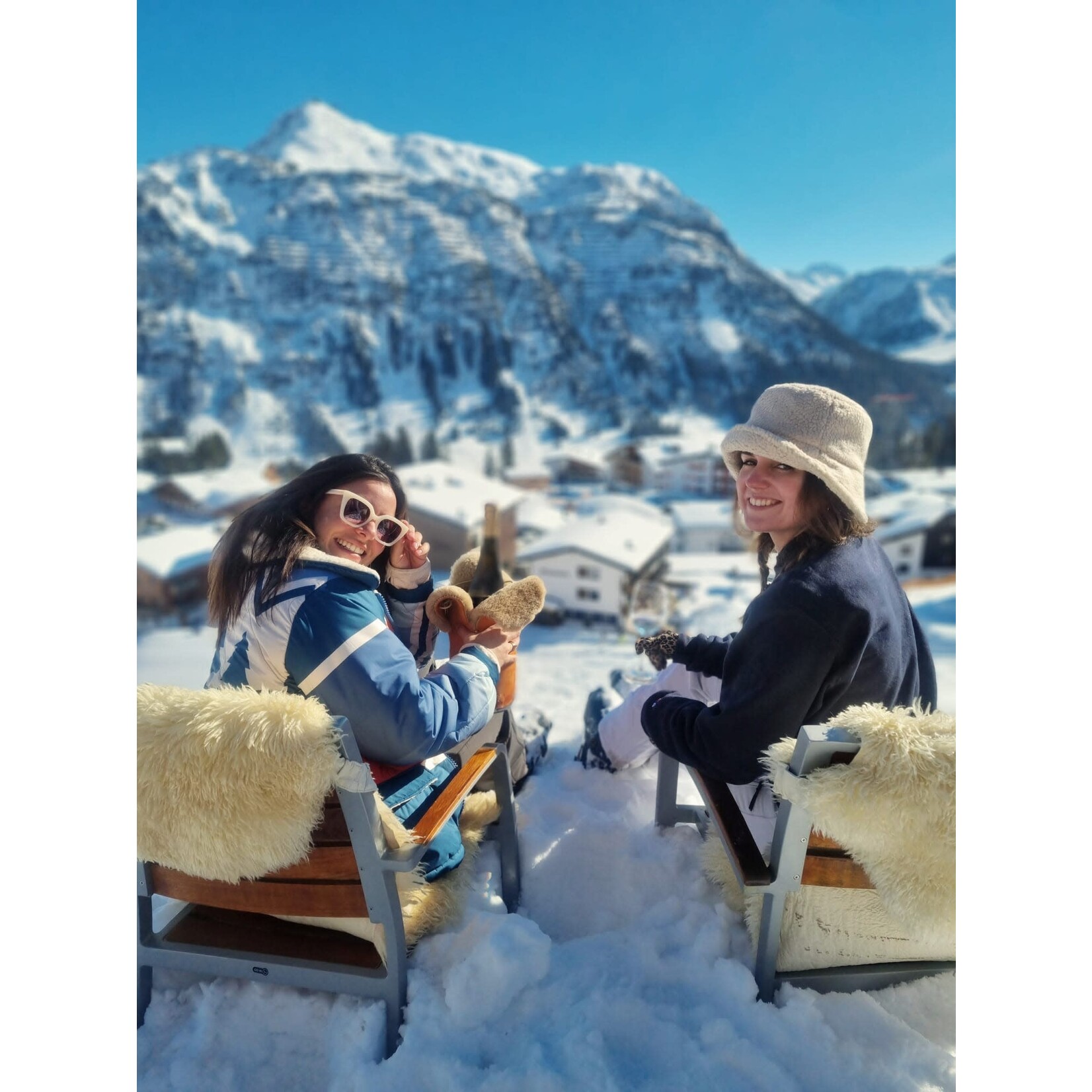 Kywie, keep it cool with wool Champagne koeler Kywie keep it cool with wool  Champagne Orange Suede Kywie C22SU