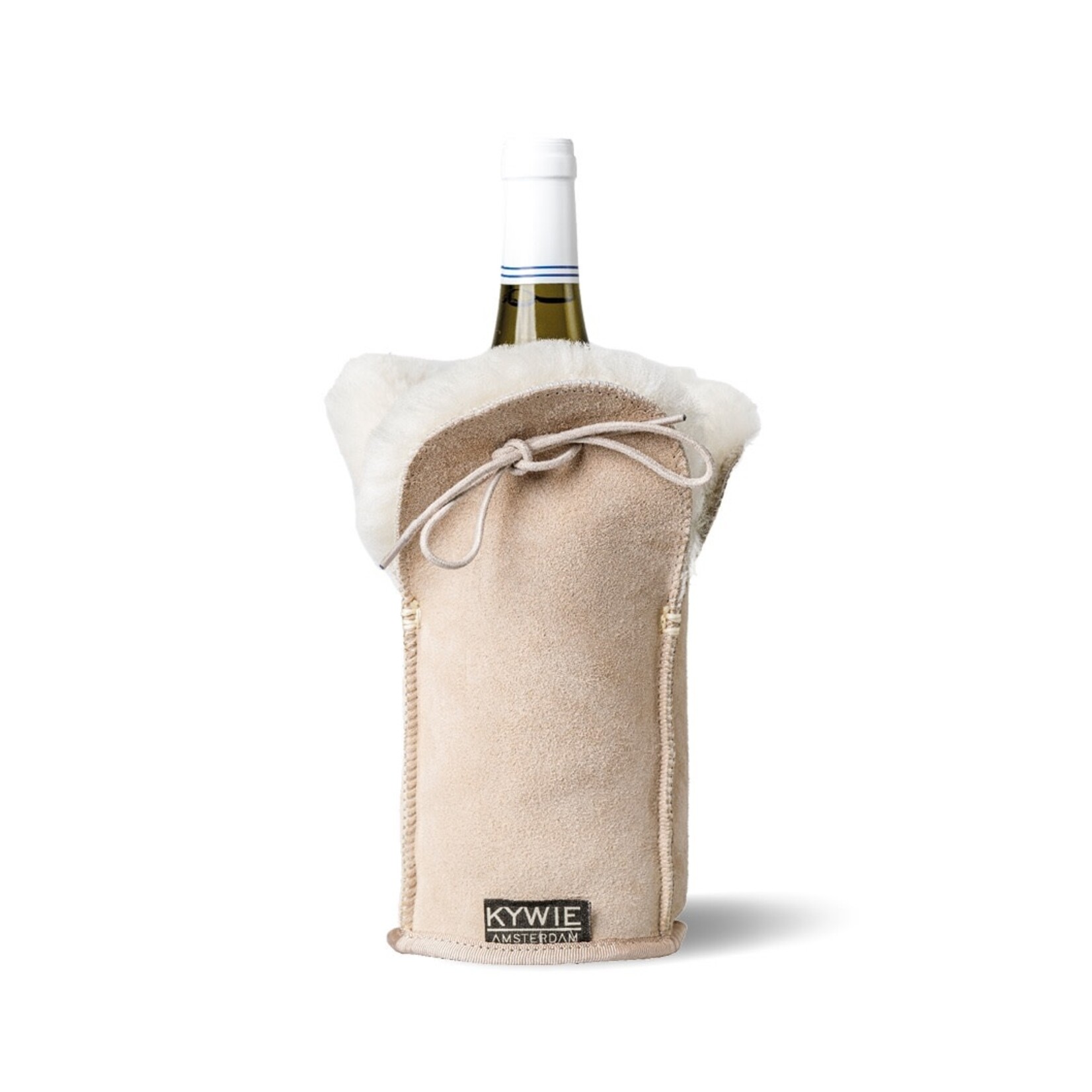 Kywie, keep it cool with wool Champagne koeler Kywie keep it cool with wool  Champagne Beige Suede Kywie C08SU