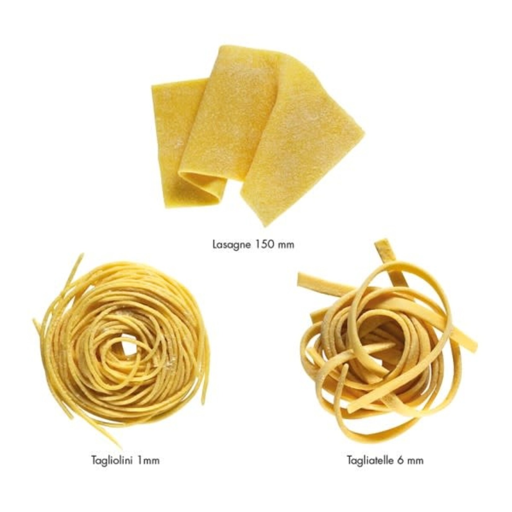 Kuchenprofi Pastamachine Vitale 150 Kuchenprofi lasagnevellen, tagliolini, Tagliatelle en ravioli Kuchenprofi 0807702800