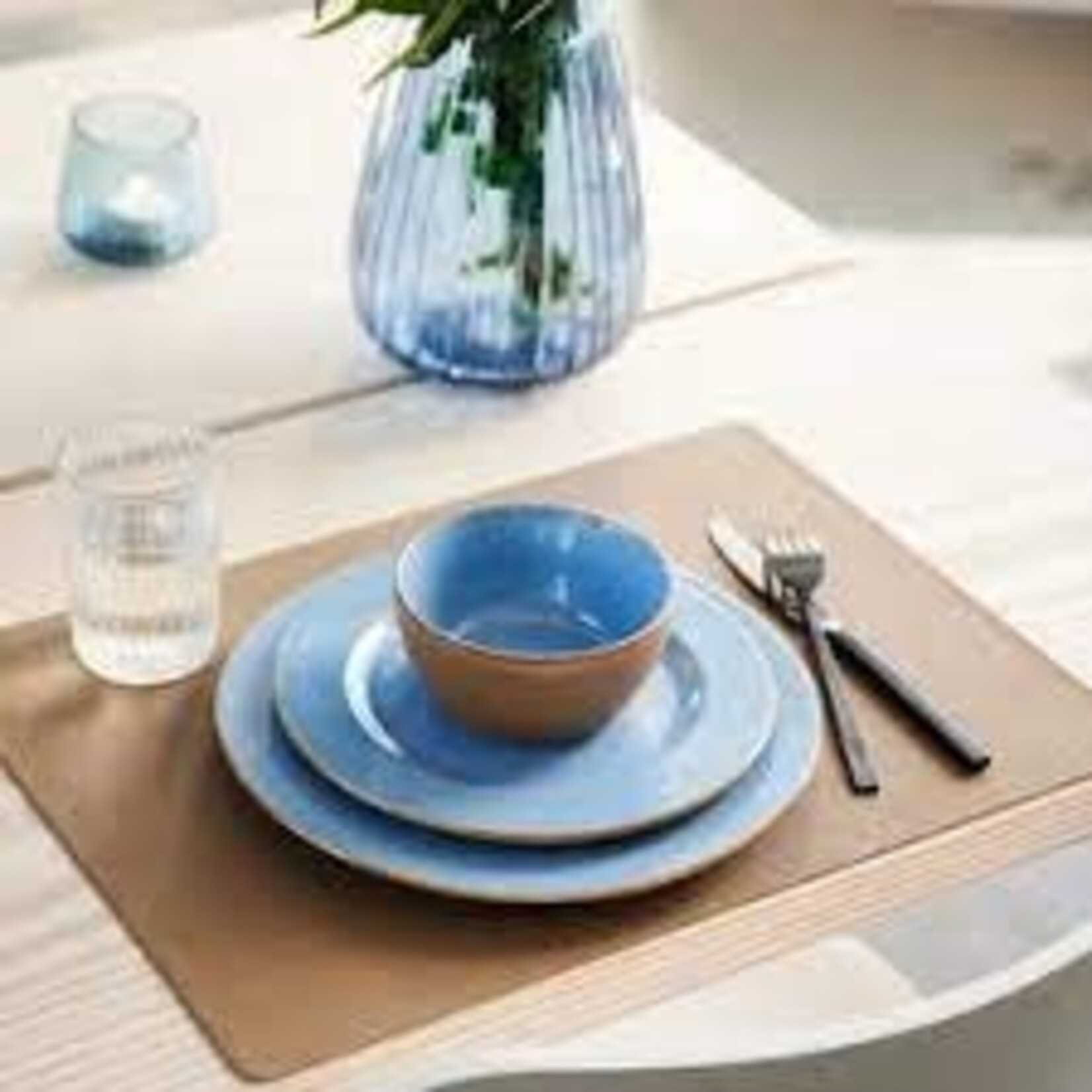 Bitz set 4 placemats Wood Titanium placemats Bitz 2 kleuren placemats Bitz 24287