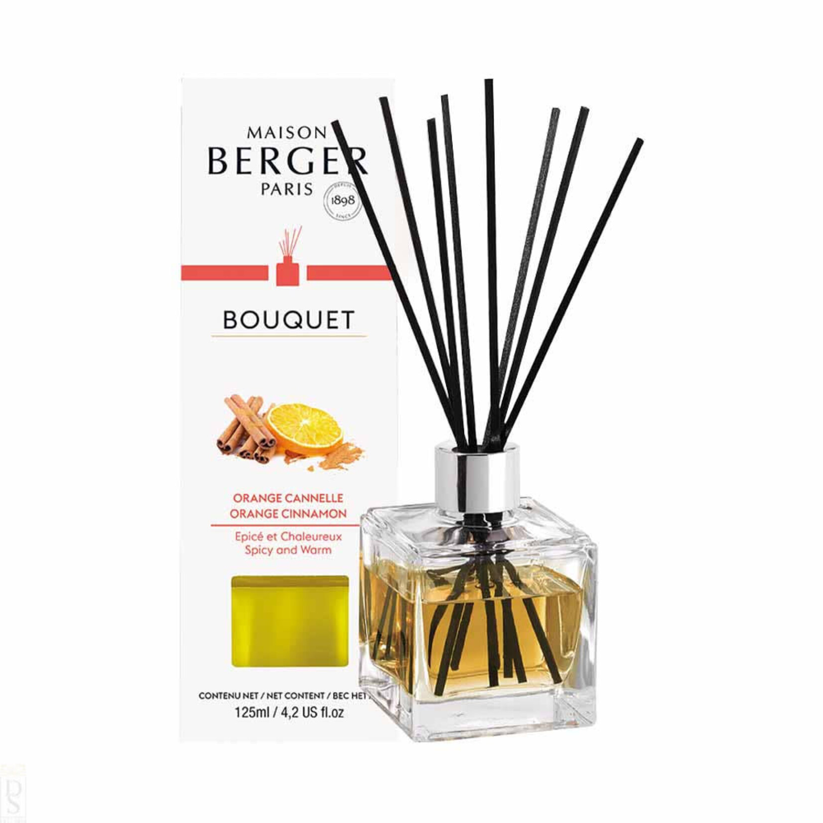 Maison Berger Paris 1898 Parfumverspreider Glacon Maison Berger Bouquet Orange Cannelle Maison Berger 6002