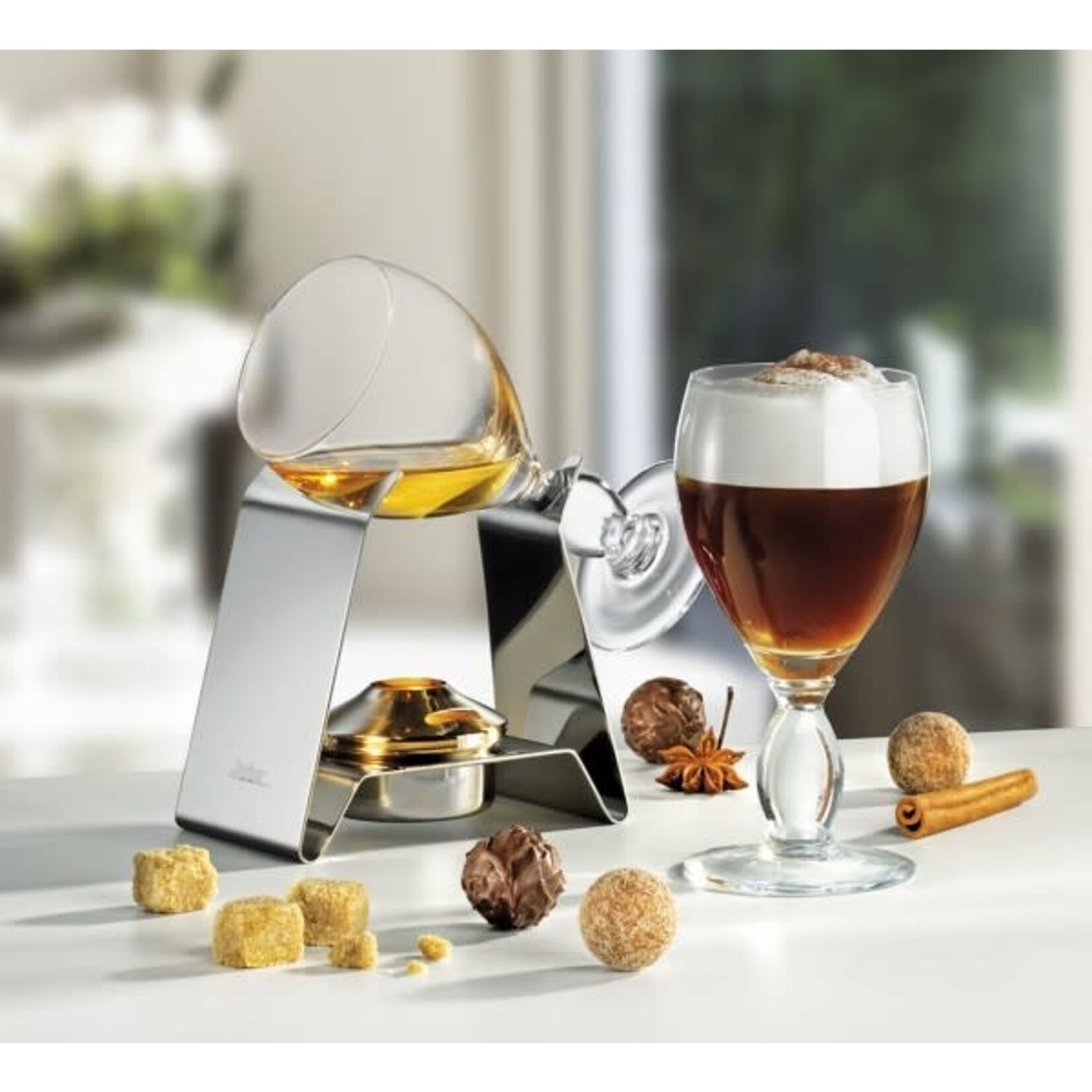 Spring Irish Coffee set Spring Irish Coffee set, whiskey warmer en 2 glazen Spring 3422986000