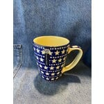 Bunzlau Castle Bunzlau Castle Mug with ear 340 ml blue stars Bunzlau Castle 2305-0119