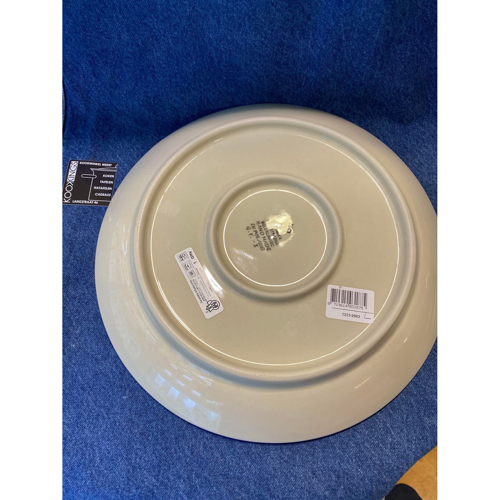 Bunzlau Castle Bunzlau Castle Plate 26.5 cm bord 265 mm Garden of Joy Bunzlau Castle 1223-2902