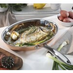 Spring Pannen en meer 30 cm ovale koekenpan Spring Culinox GLI ovale pan 47x33x5 cm Vispan Spring 0714866030