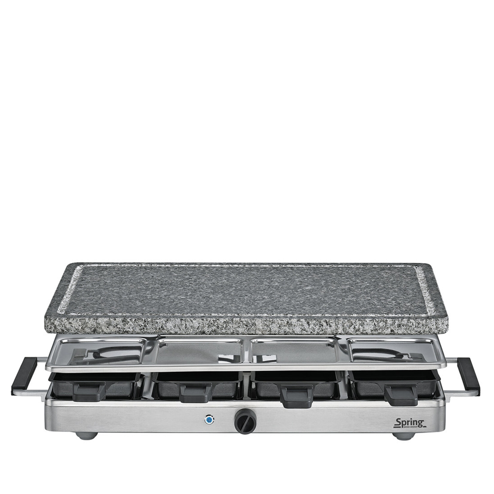 Spring Pannen en meer 8 persoons Raclette Graniet steengrill Spring Raclette8 Classic Spring 3267410001