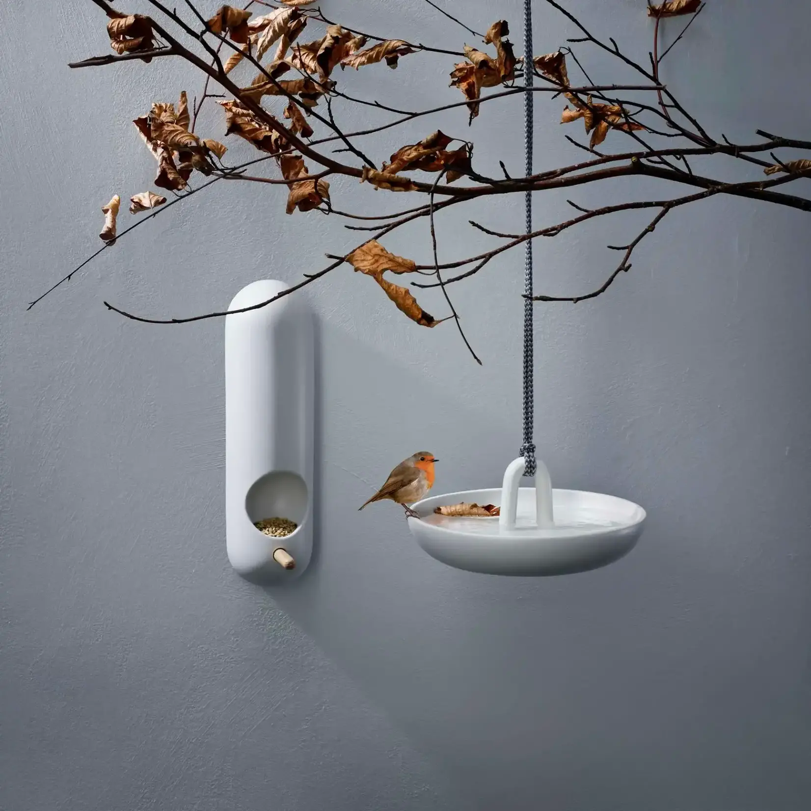 Eva Solo en Eva Trio Ø 25 cm vogelbad hangend Eva Solo hanging bird bath Eva Solo 571007