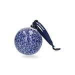 Bunzlau Castle Hanger kerstbal klein Indigo Bunzlau Castle hanger ball small Indigo Bunzlau Castle 1186-2396