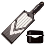Microplane instelbare V-blade slicer Microplane Gourmet V-slicer met Julienne Microplane 48940
