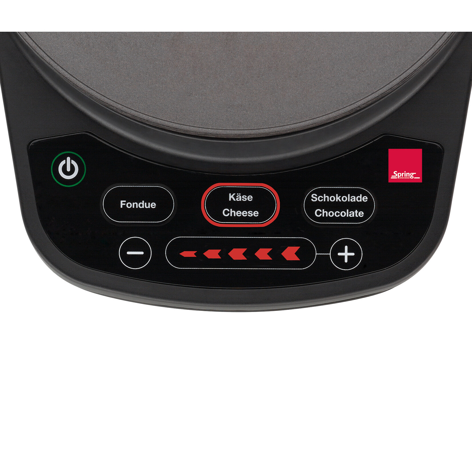 Spring elektrische vlees/kaas/chocolade fondue Spring fondue Profi met Ø 18 cm pan Spring 3812506001