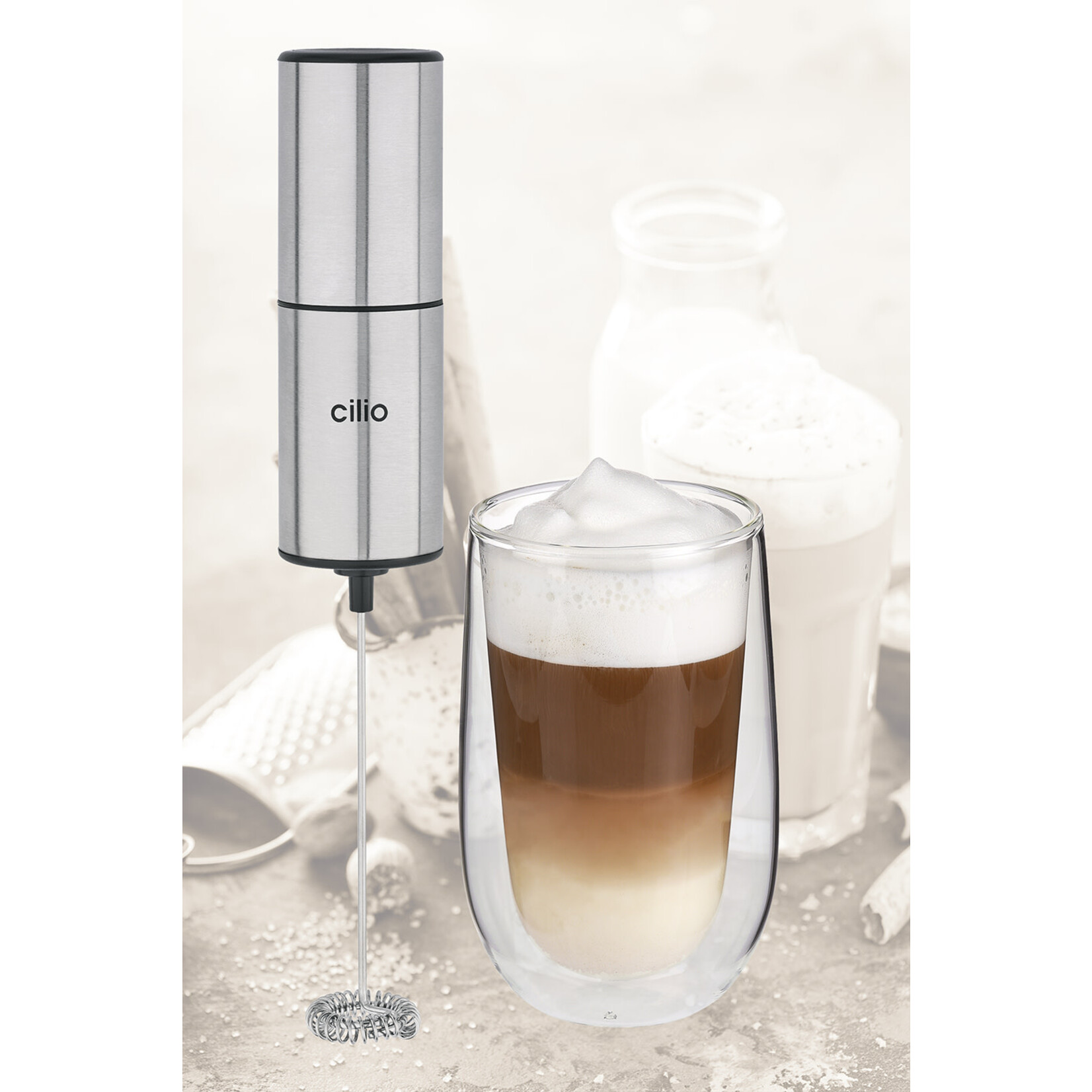 Cilio melkopschuimer Barista Cilio melkopschuimer 16.000 omwentelingen Cilio 103229