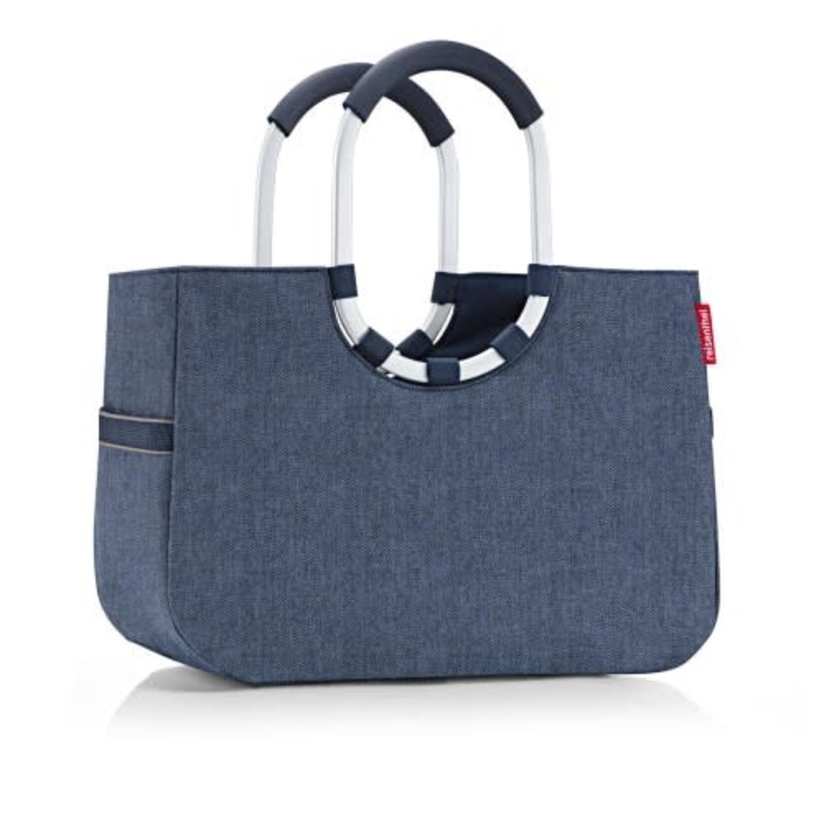 Diverse Merken Reisenthel Loopshopper Large Herringbone Dark Blue Reisenthel OR4113