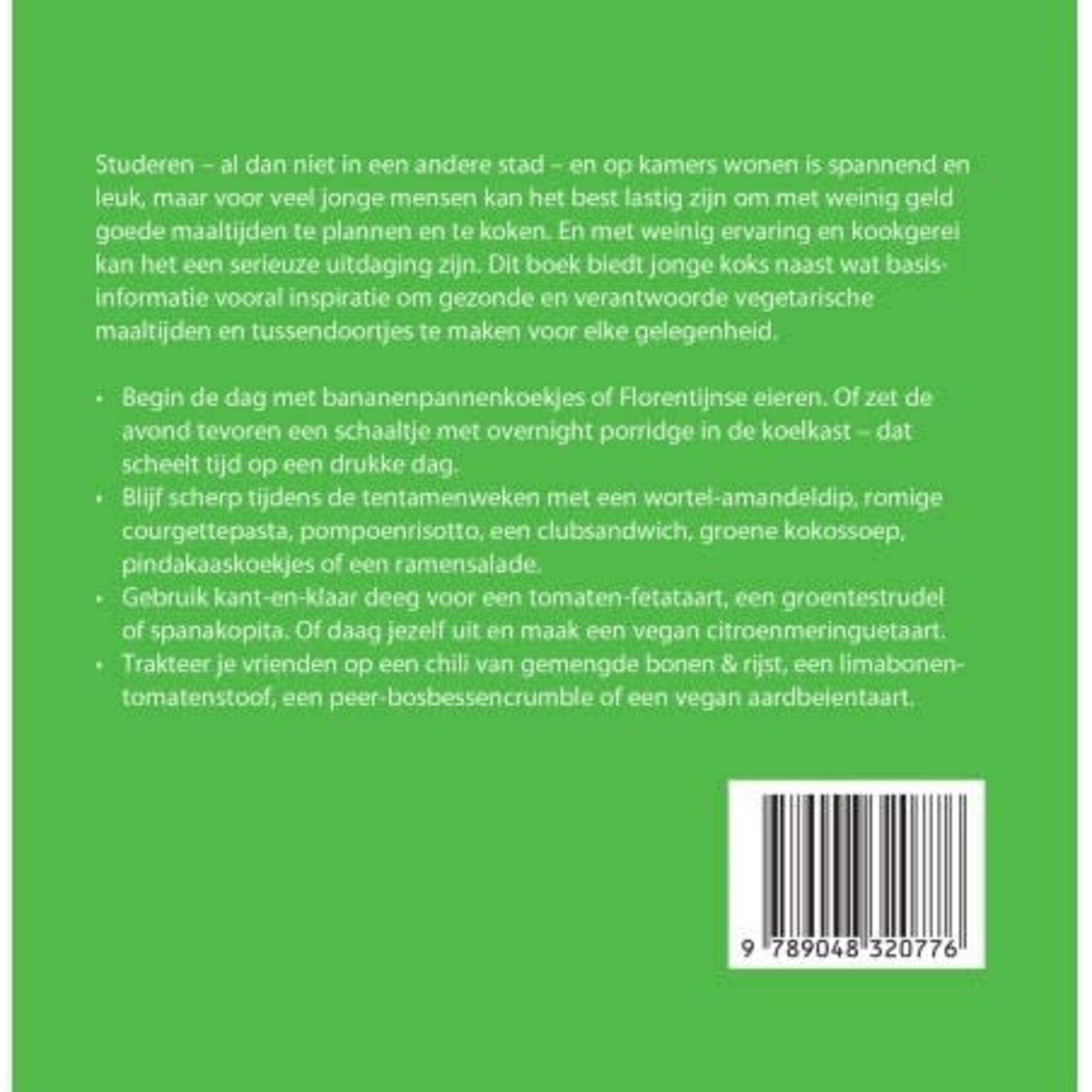 Diverse Merken 500 Veggie studenten maaltijden Veltman Uitgevers ISBN 9789048320776