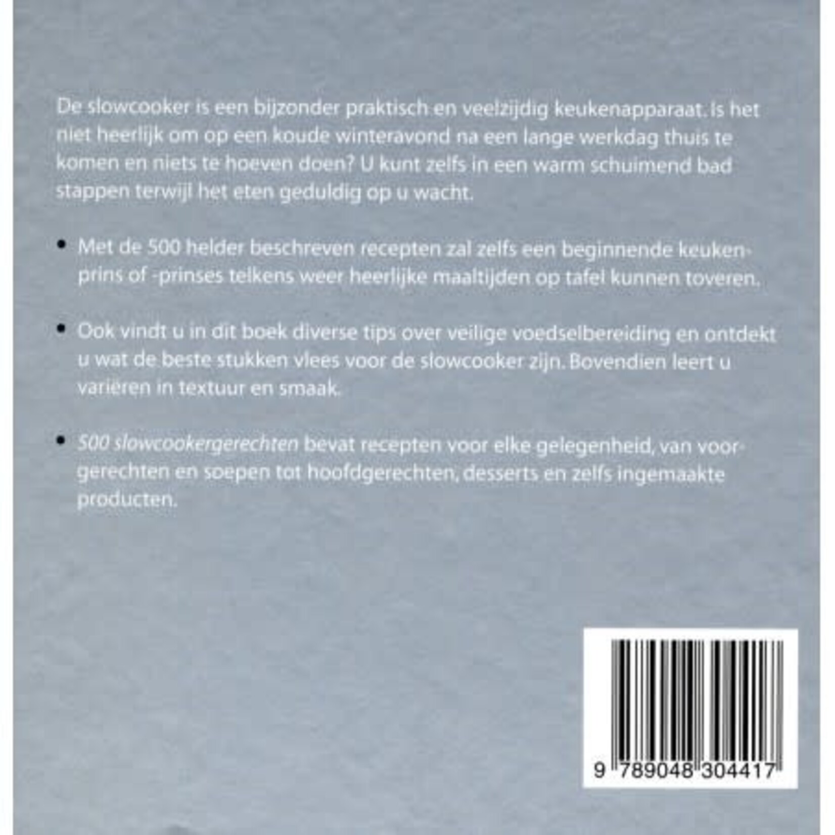 Diverse Merken 500 Slowcooker recepten Kookboek ISBN 9789048304017
