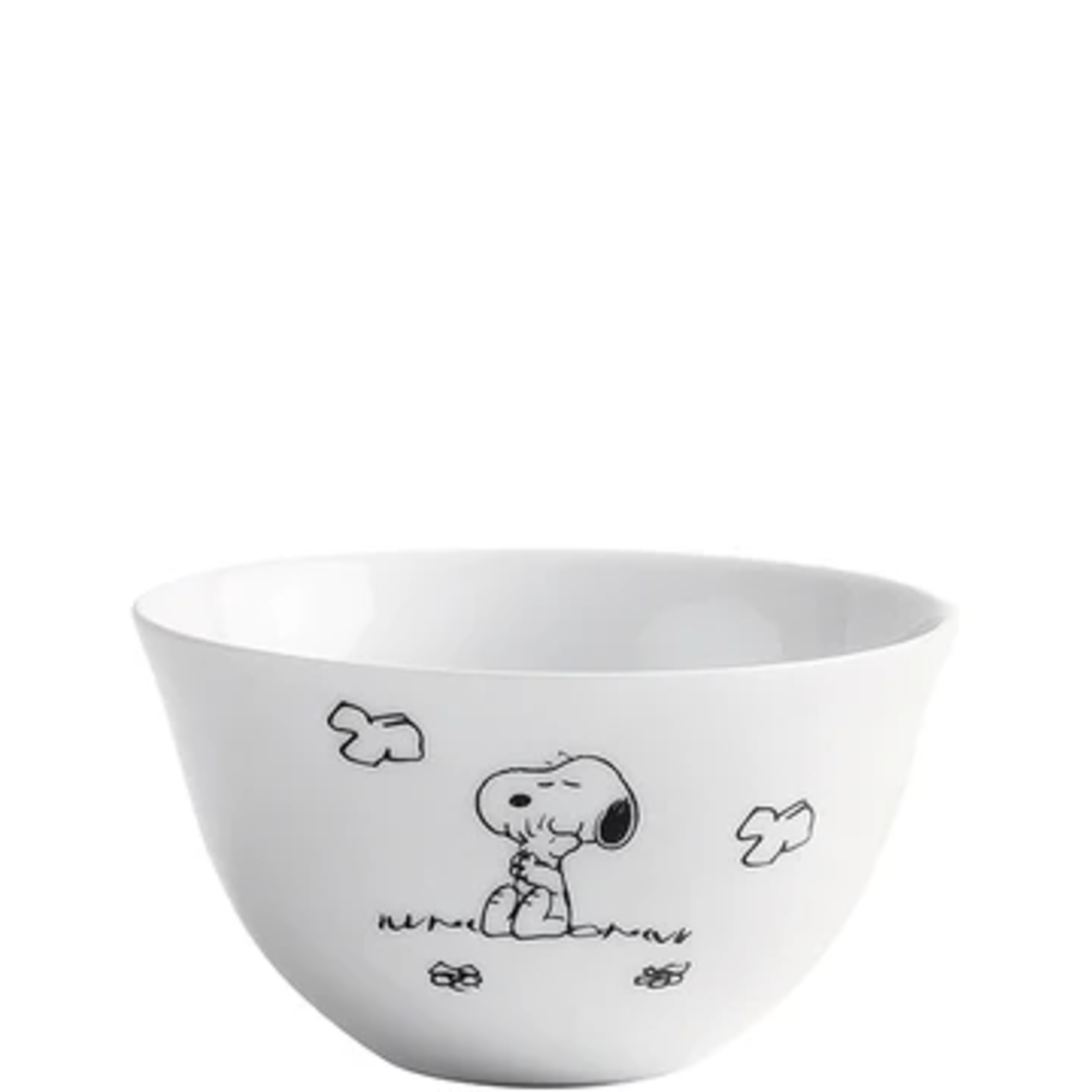 Diverse Merken Snoopy Servies 500 ml bowl Snoopy Peanuts Flower Kahla 50983-schaaltje