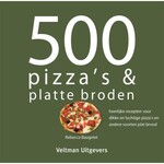 Diverse Merken 500 pizza's en platte broden Kookboek ISBN 9789059209091
