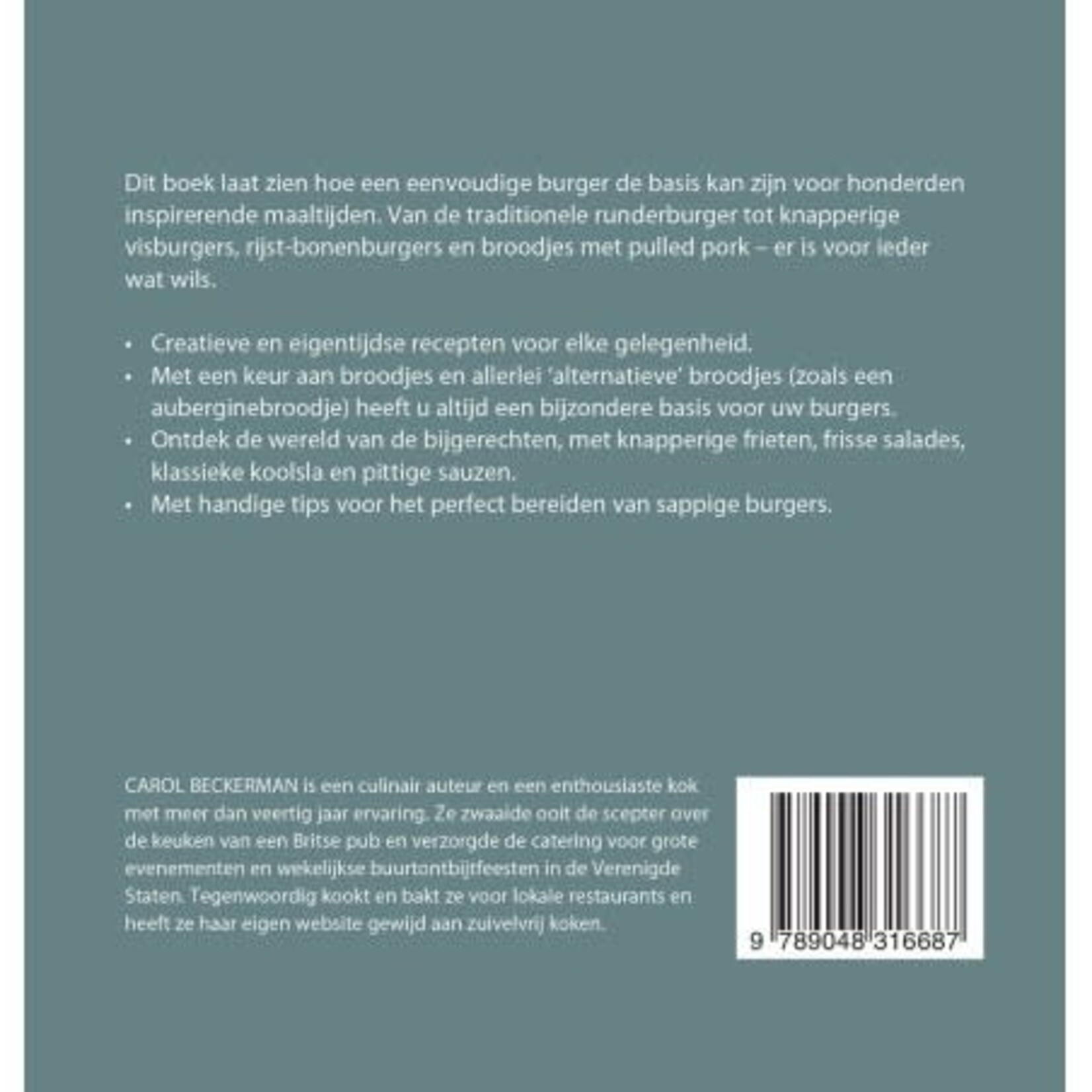 Diverse Merken 500 Burgers Carol Beckerman Kookboek ISBN 9789048316687