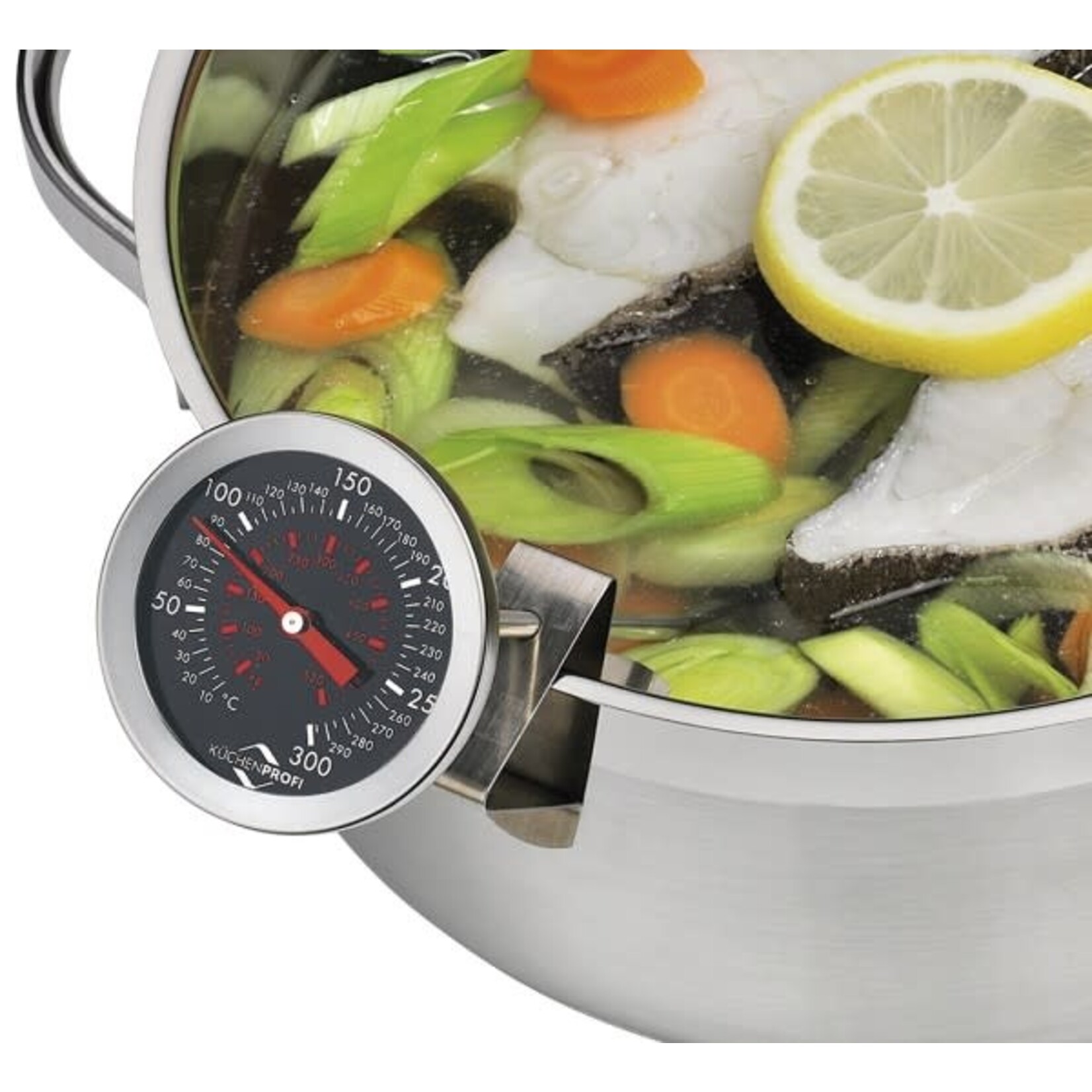 Kuchenprofi zwarte frituur thermometer Kuchenprofi  kook thermometer & frituur thermometer zwart 1065081000