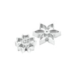 Plate-It, like a pro! bunuelos shapes Flower Power 2 delig Plate-it flower power vormen set 2 Plate it PLbunflowpow