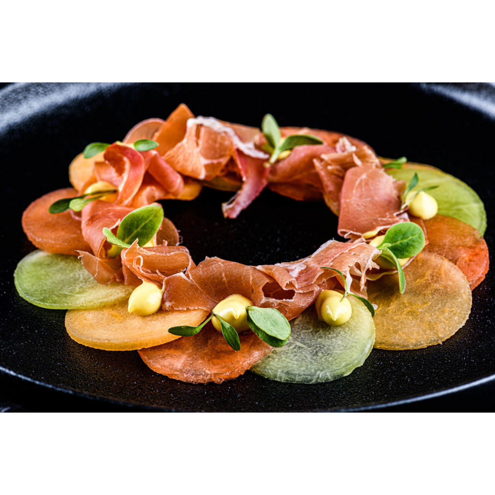 Plate-It, like a pro! 5,7,9 cm kook ring 5 cm aandrukker Plate-it garneerringen 4dlg Plate it PLgarnrings4