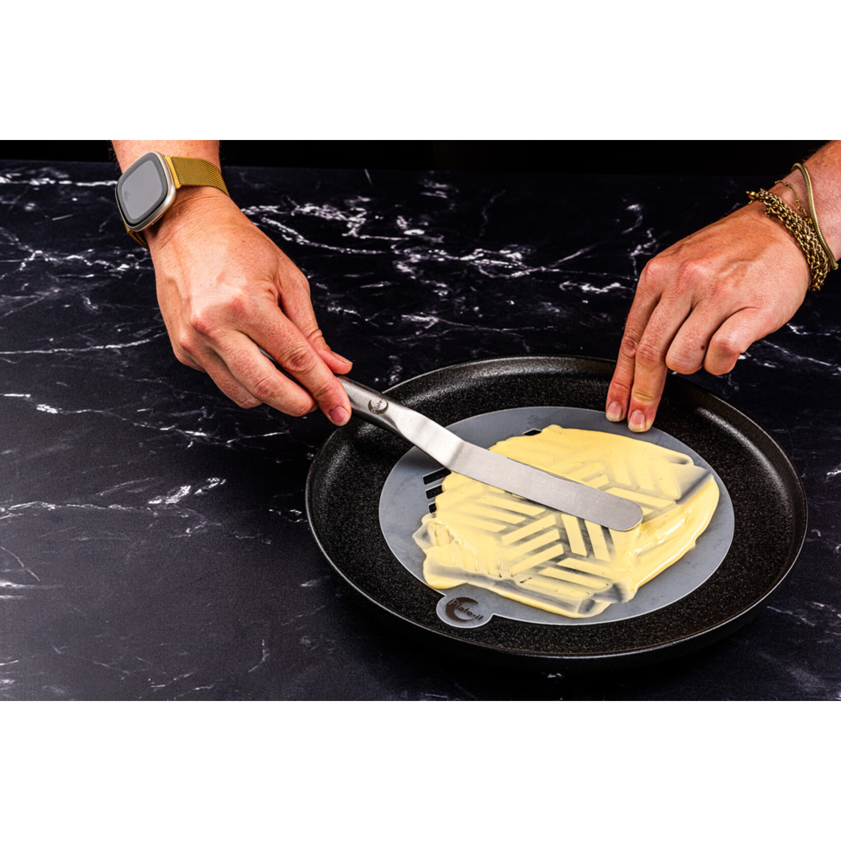 Plate-It, like a pro! Plate it like a pro knikspatels set 3 Plate-it knikspatels set-3 Plate it PLspat3