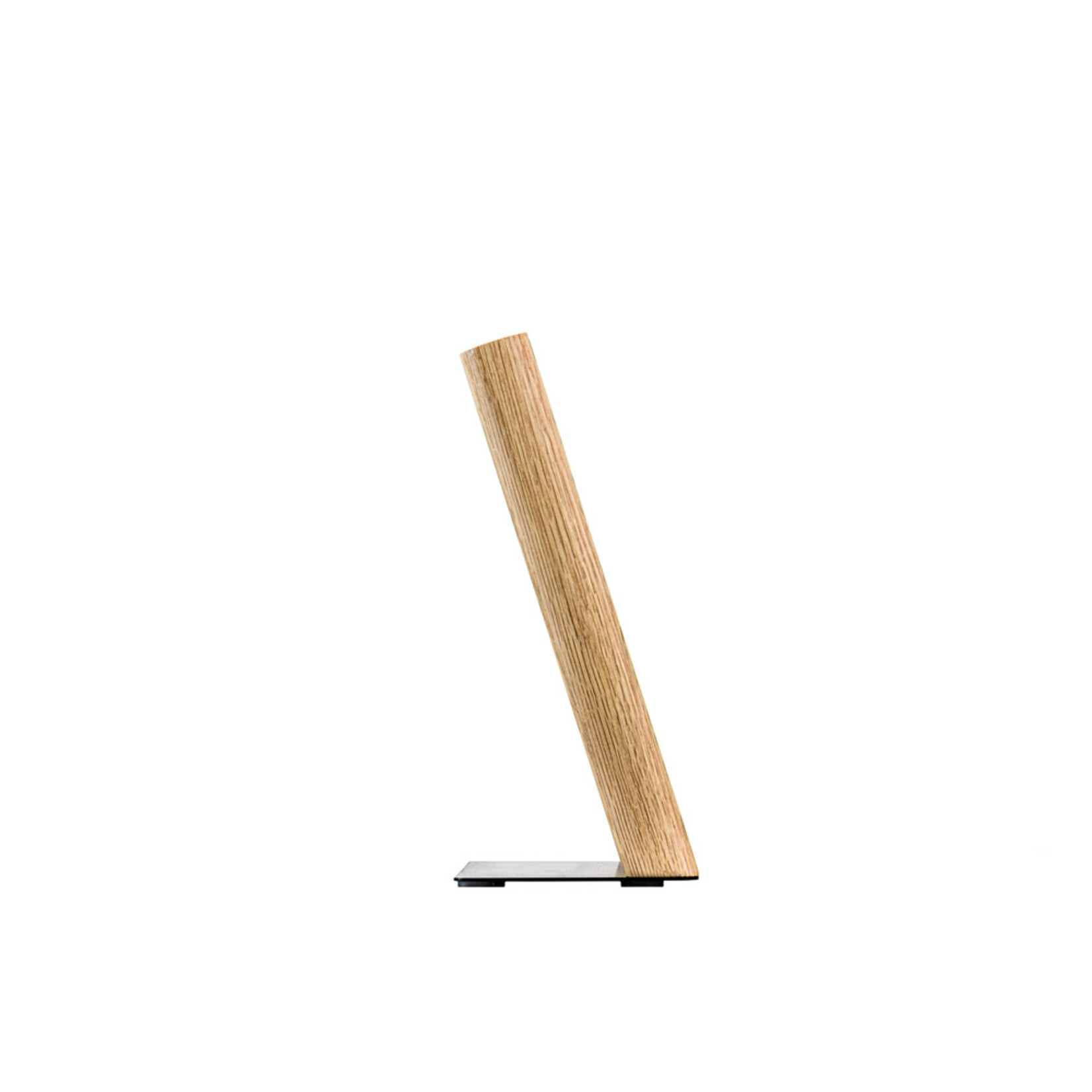 Lagiole Style de Vie Style de Vie magnetisch messenstandaard eiken met zwarte voet Style de vie MagnStanOak