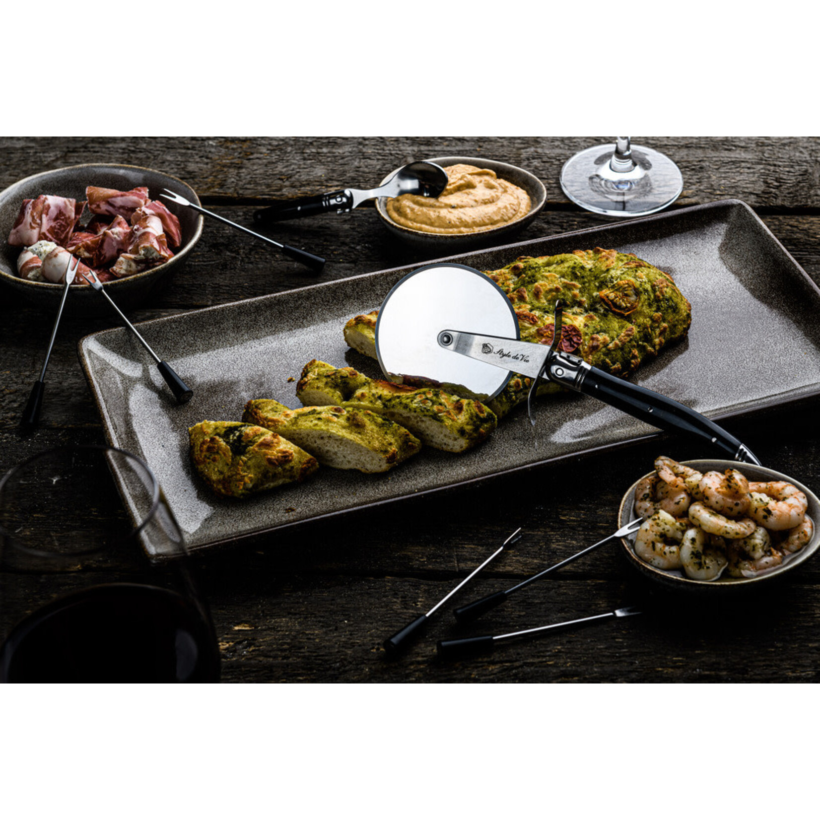 Lagiole Style de Vie 12 pinchos zwart prikkers Style de Vie Premium line pinchos set 12 pinchos Style de Vie pinchozw
