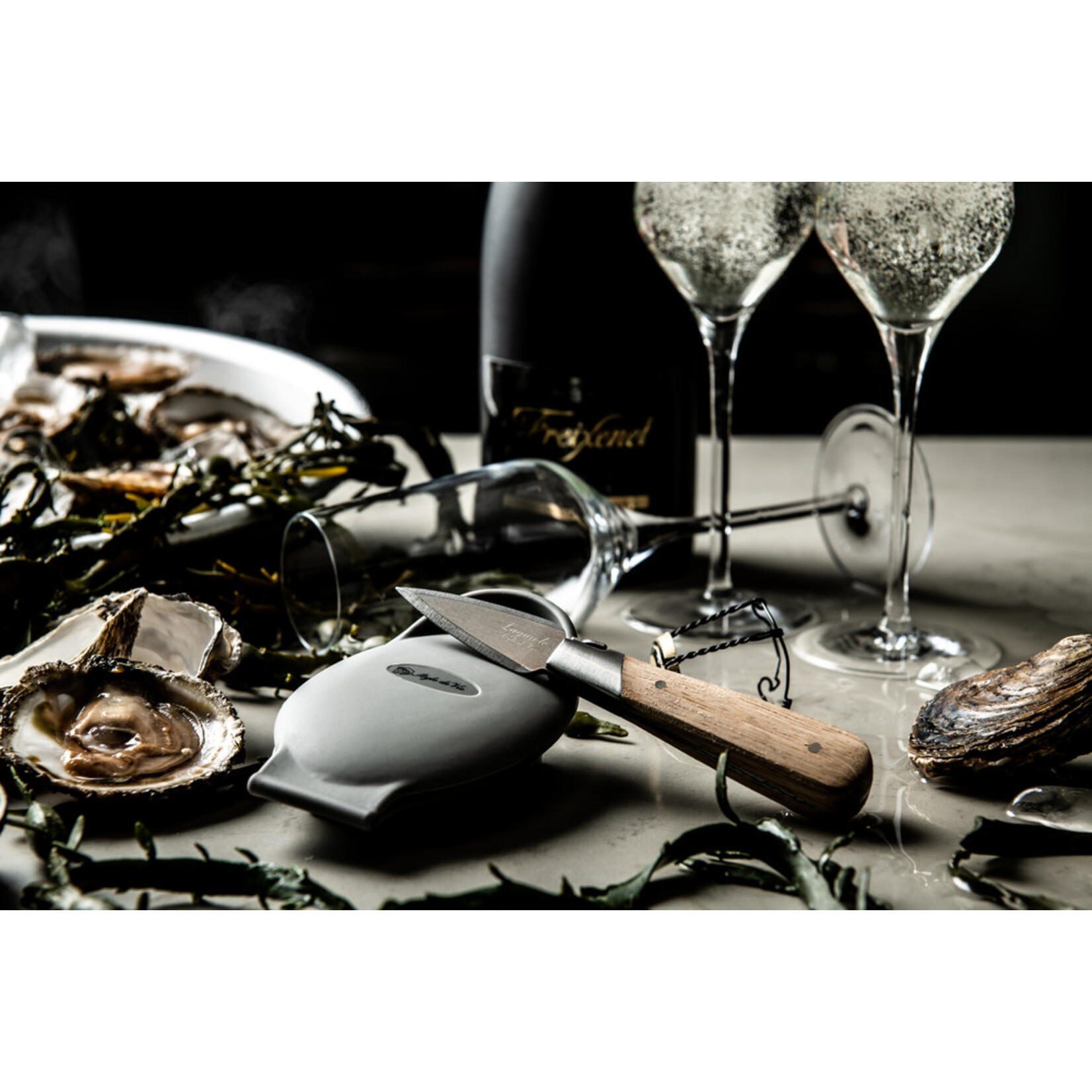 Lagiole Style de Vie Oestermes eiken Style de Vie Luxury Line Oestermes eiken met siliconen handbeschermer