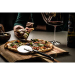 Lagiole Style de Vie Acacia pizzaplank met snijder Style de Vie Premium line Pizzasnijder met plank Style de Vie PremPizzaZw