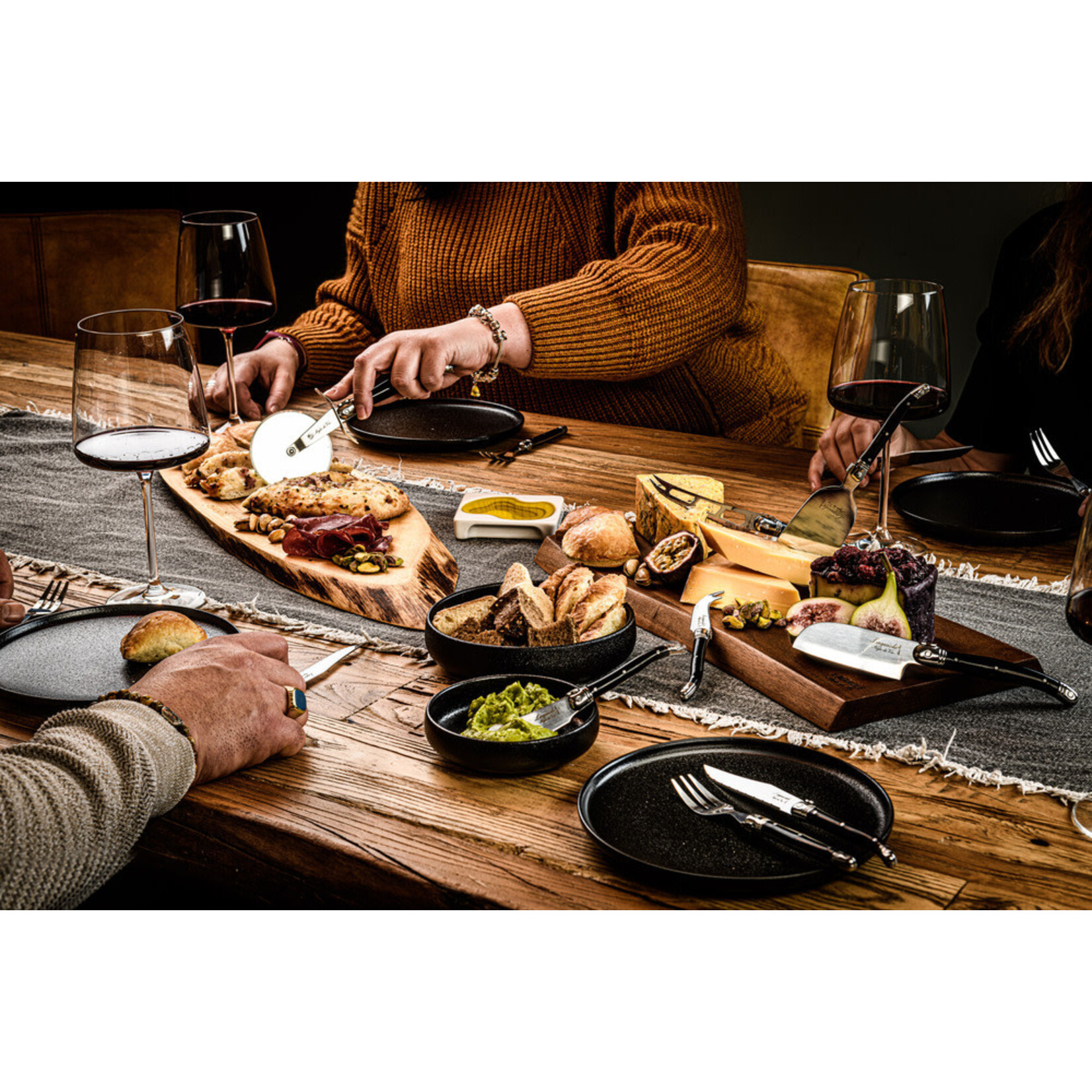 Lagiole Style de Vie 8 dlg Mini Couvert zwart Laguiole Style de Vie Premium Line mini Couvert zwart PrMiniCouvZw