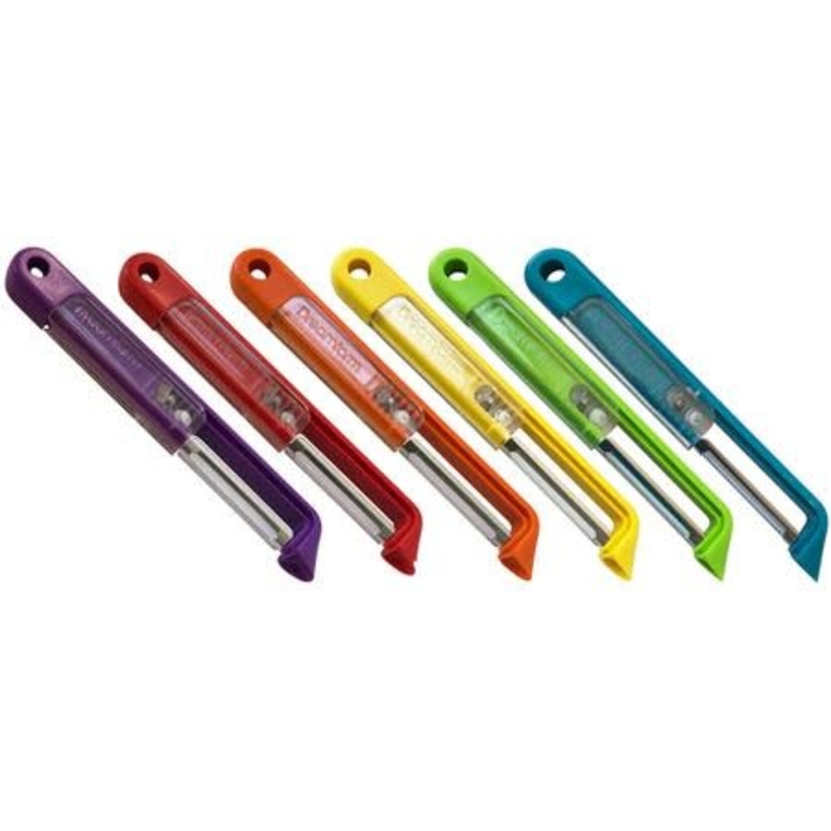 Diverse Merken Multicolor 1 van de Dreamfarm Sharple peeler dunschiller altijd scherp en veilig Dreamfarm