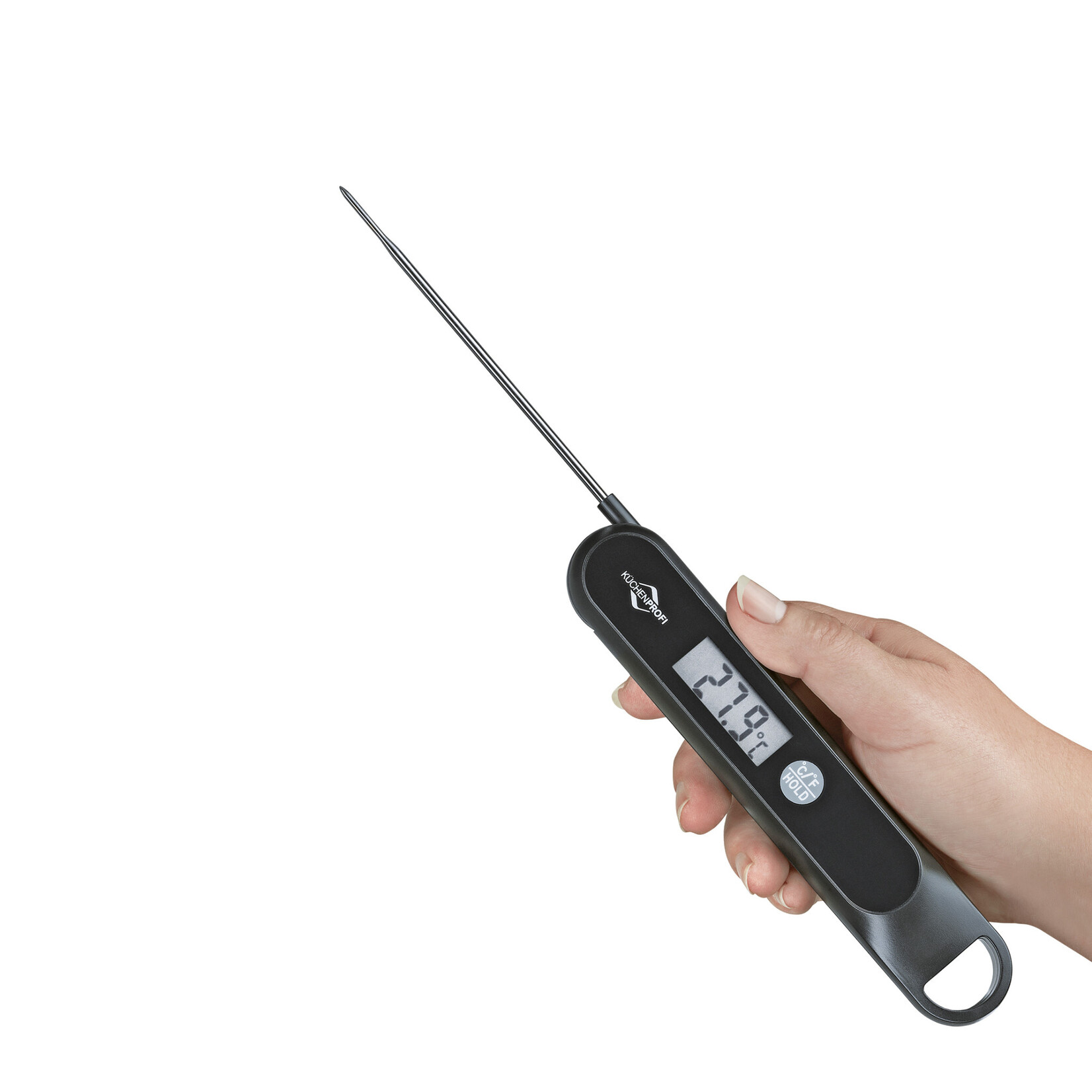 Kuchenprofi -10 tot 200 °C digitale thermometer Kuchenprofi Shake zonder batterijen thermometer 1065601000