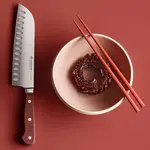 Wüsthof, messen uit Solingen 17 cm Santoku mes Wusthof Classic Colour Santokumes 17 cm Classic Tasty Sumac Wusthof 1061731717