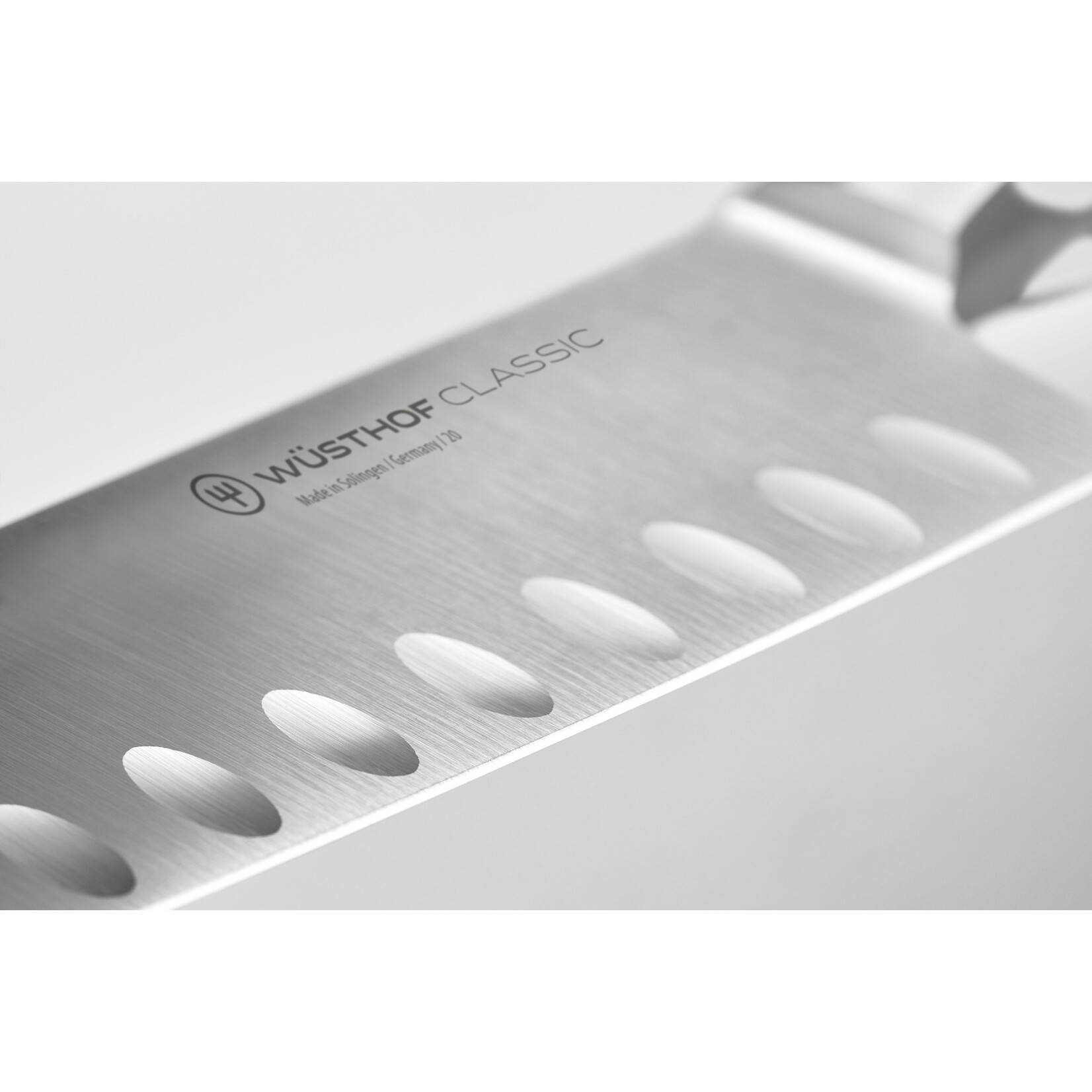 Wüsthof, messen uit Solingen 17 cm Santoku mes Wusthof Classic Santokumes 17 cm Classic White Wusthof 1030231317