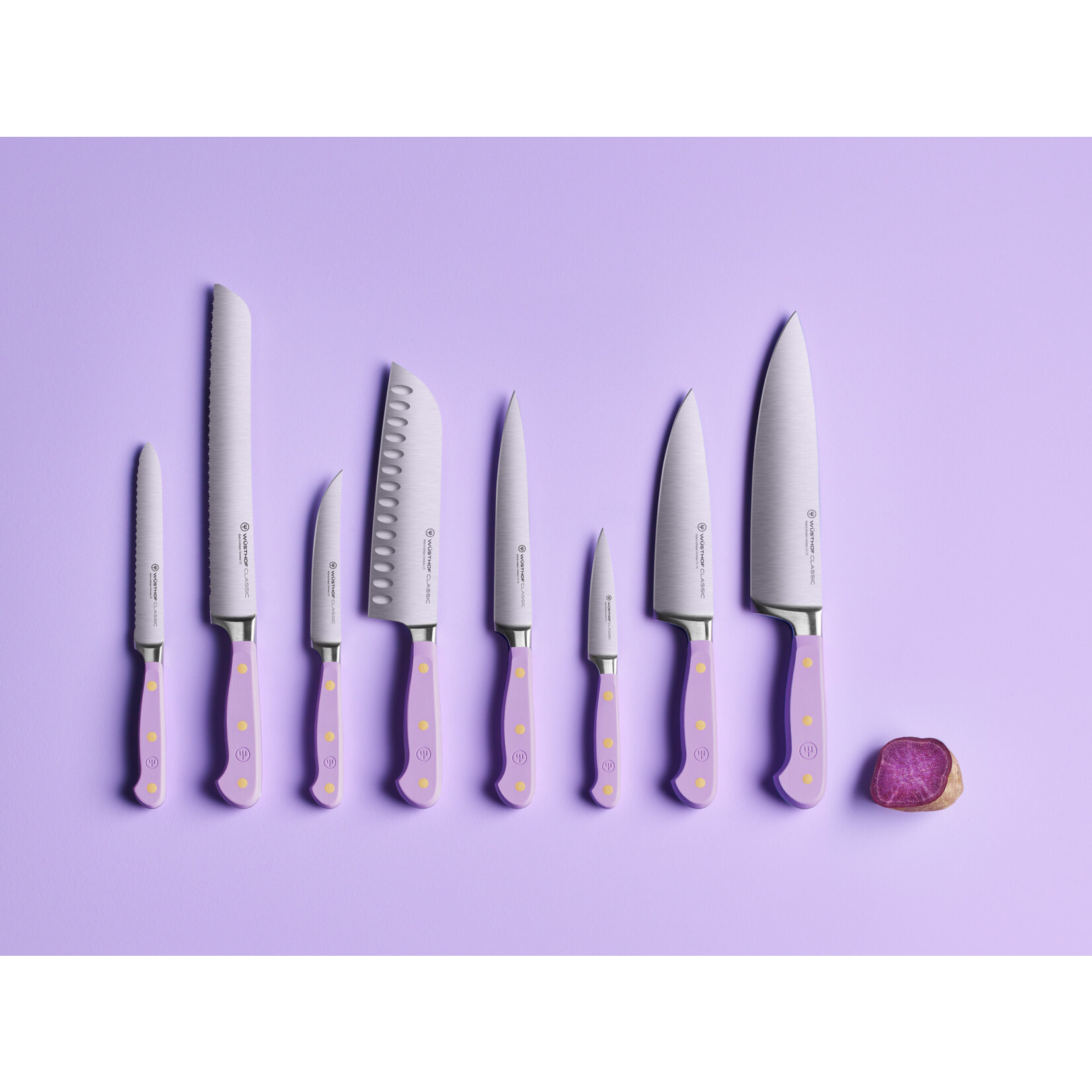Wüsthof, messen uit Solingen 20 cm koks mes Wusthof Classic koksmes 20 cm Classic Purple Yam Wusthof 1061700220