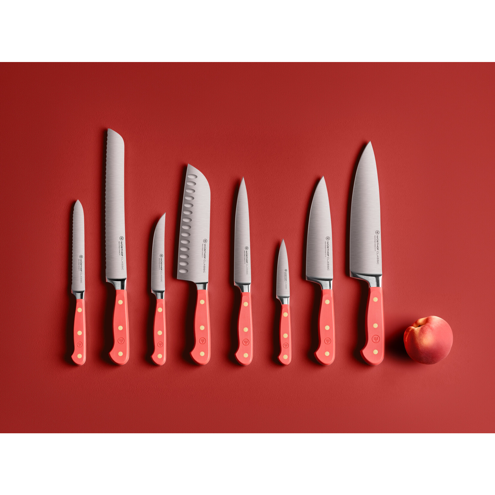 Wüsthof, messen uit Solingen 20 cm koks mes Wusthof Classic koksmes 20 cm Classic Coral Peach Wusthof 1061700320
