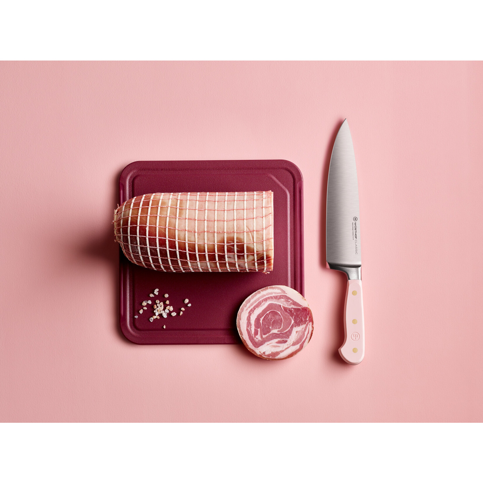 Wüsthof, messen uit Solingen 20 cm koks mes Wusthof Classic koksmes 20 cm Classic Pink Himalayan Salt Wusthof 1061700420